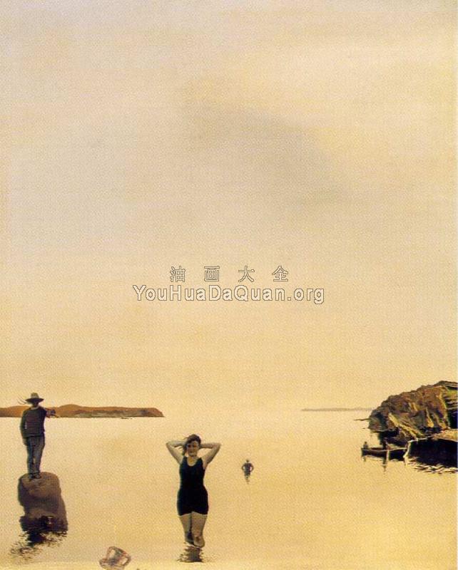 白色的平静 - 萨尔瓦多·达利